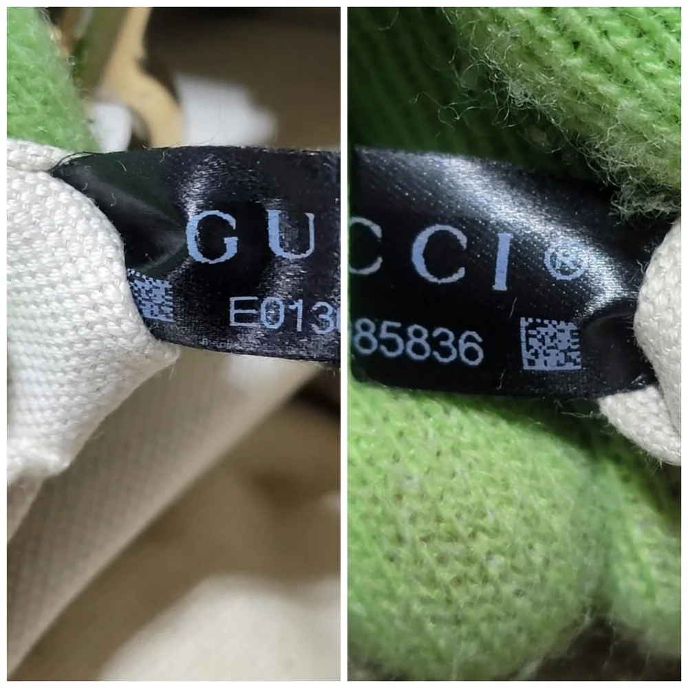 Gucci Bella Original Canvas GG Tote Bag Beige/Ebony